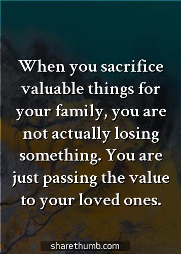 quotes on self sacrifice